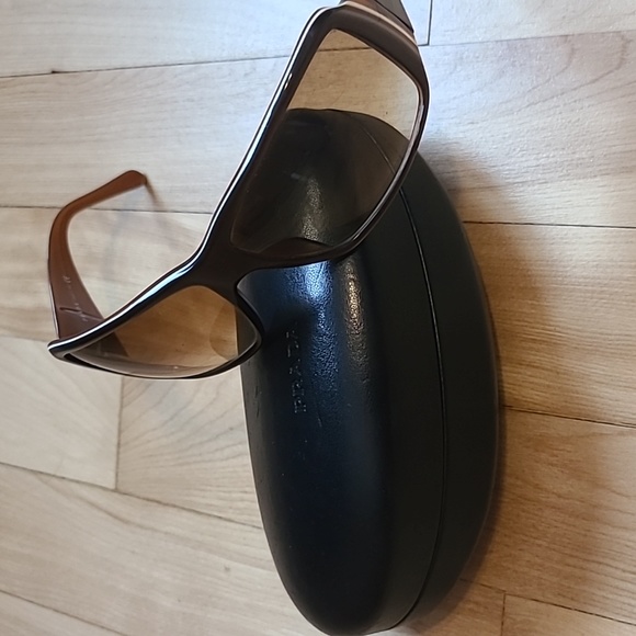 Prada Soft Brown SPR 09G Sunglasses - Picture 2 of 7